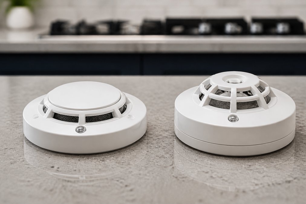 You are currently viewing Smoke Alarm vs Heat Detector for Kitchens: 2026 Guide