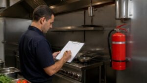 Read more about the article Fire Safety Checklist for Restaurant Kitchens: 2026 Guide