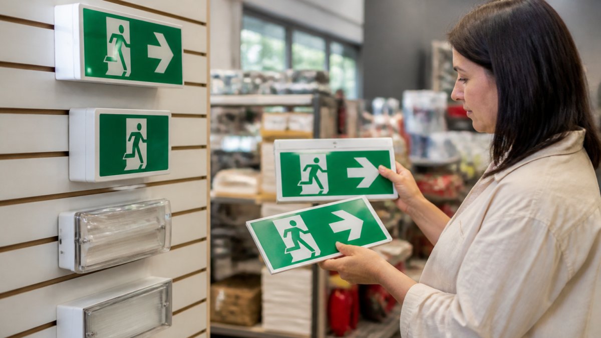 You are currently viewing How to Choose Fire Exit Signs for Retail